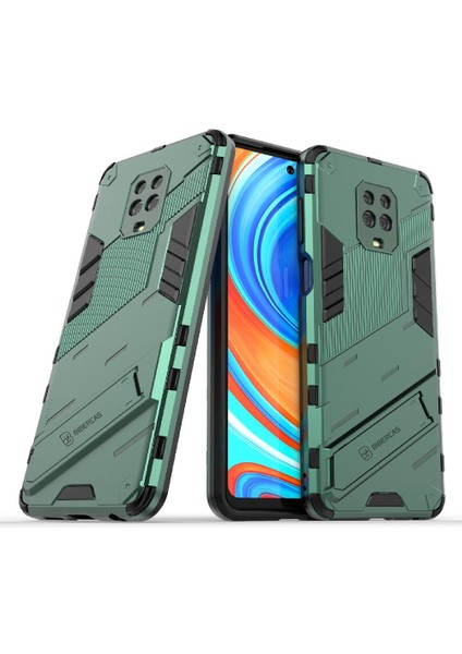 Xiaomi Redmi Not 9 Pro Max Koruyucu Kapak Kickstand Sağlam (Yurt Dışından)