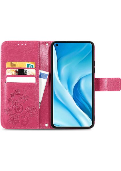 Xiaomi 11 Lite Için Kılıf Kapak Çevirin Kılıf Kısa Kayış Zarif Dört (Yurt Dışından) indirimleri