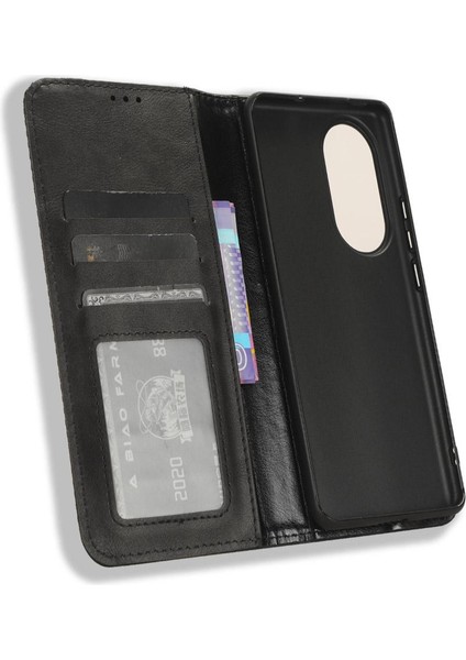 Oppo Oppo 10 5g Pu Deri Manyetik Kapatma Cüzdan Için Kılıf (Yurt Dışından) modelleri