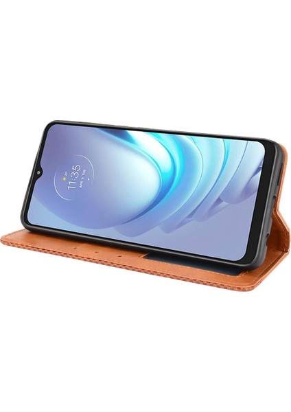 Colorful Shop Motorola Moto G50 Cüzdan Manyetik Kapatma Pu Deri Kılıf (Yurt Dışından)