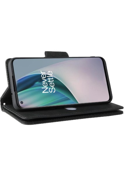 Oneplus Nord N10 5g Kart Tutucu Fermuar Cüzdan Kapak Manyetik (Yurt Dışından)