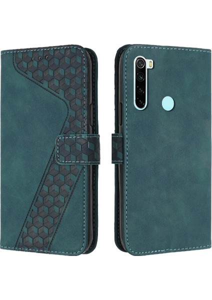 Colorful Shop Telefon Kılıfı Için Xiaomi Redmi Not 8 Flip Folio Kickstand Cüzdan Kart Yuvaları (Yurt Dışından)