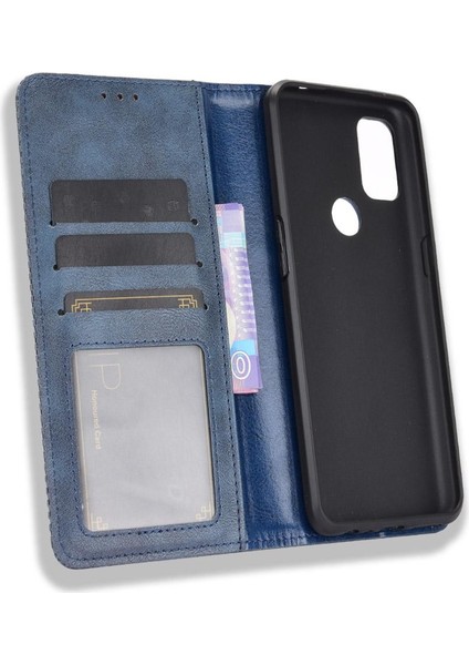 Oneplus Nord N10 5g Cüzdan Manyetik Kapatma Pu Deri Kılıf (Yurt Dışından)