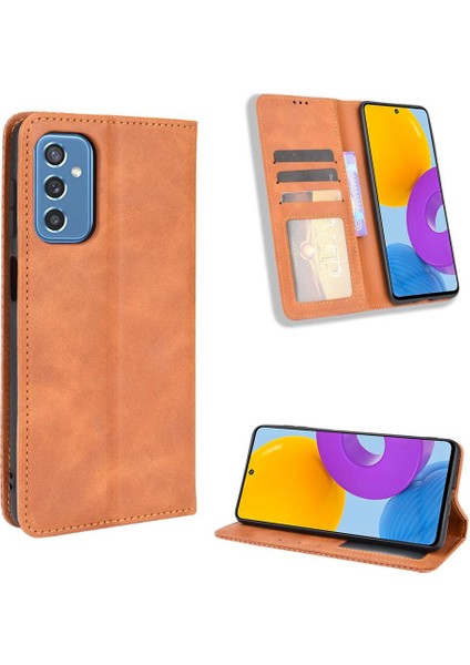 Samsung Galaxy M52 5g Pu Deri Manyetik Kapatma Cüzdan (Yurt Dışından)