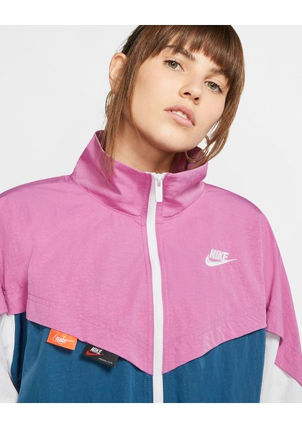 Kadın Pembe Sportswear Icon Clash Ceket