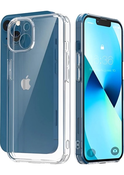 Iphone 11 Uyumlu 3D Kamera Korumalı Şeffaf Darbe Emici Özellikli Sararmaz Ince Lüx Case