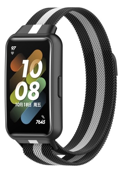 Huawei Band 7 Gold Için Milan Manyetik Saat Bandı (Yurt Dışından)