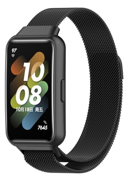 Huawei Band 7 Colorful Için Milan Manyetik Saat Grubu (Yurt Dışından)