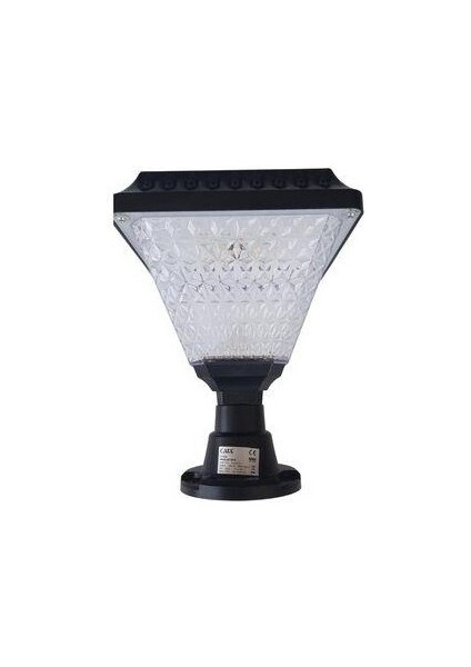Güneş Enerjili Solar Bahçe Armatür 30W Beyaz CT-7315 (Yurt Dışından)