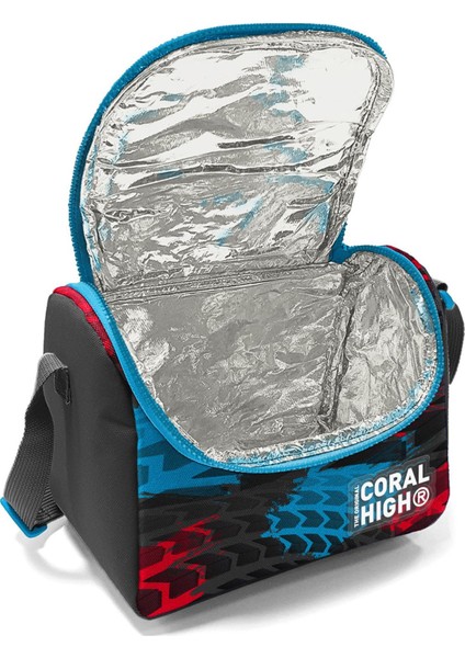 Kids Gri Mavi Yarış Arabası Desenli Thermo Beslenme Çantası 11885 fırsatları