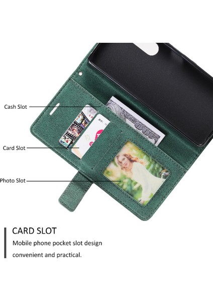 Sony Xperia 1 Iıı Pu Deri Darbeye Dayanıklı Manyetik Kart Tutucu Flip Case (Yurt Dışından) modelleri