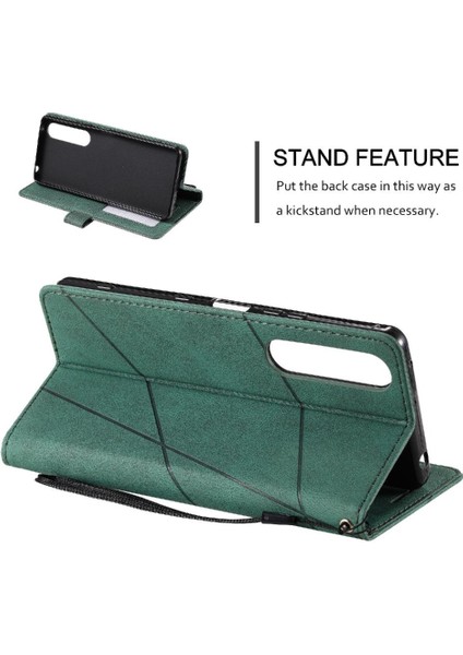 Sony Xperia 1 Iıı Pu Deri Darbeye Dayanıklı Manyetik Kart Tutucu Flip Case (Yurt Dışından) fırsatları