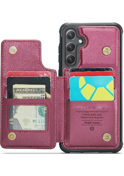 Samsung Galaxy S24 Artı Rfıd Engelleme Kickstand Için Caseme Cüzdan Kılıf (Yurt Dışından) indirimleri