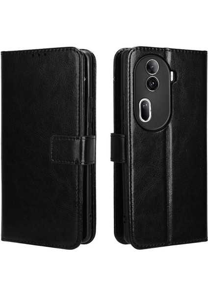 Oppo Oppo 11 Pro 5g Için Kılıf Cüzdan Kapak Çevirin Manyetik Kart Tutucu (Yurt Dışından)