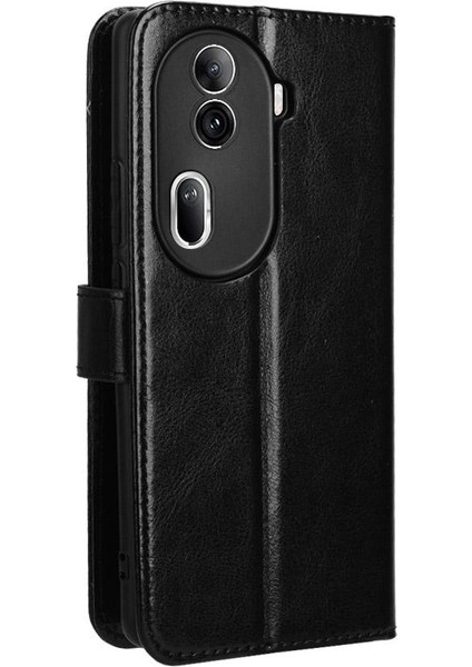 Oppo Oppo 11 Pro 5g Için Kılıf Cüzdan Kapak Çevirin Manyetik Kart Tutucu (Yurt Dışından)