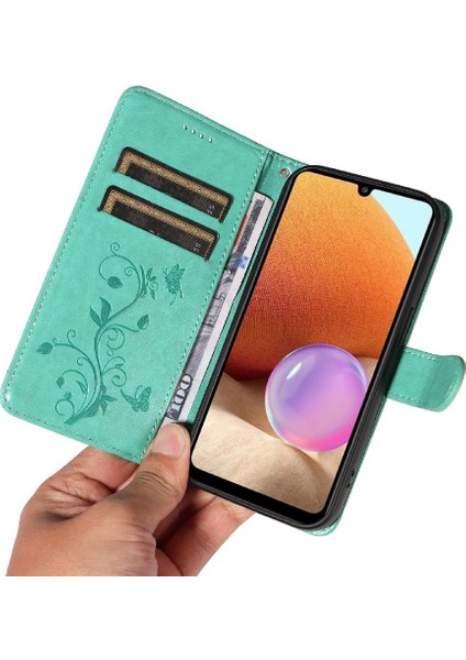 Samsung Galaxy A32 4g ve Kart Yuvası ile Yüksek Kaliteli Deri (Yurt Dışından) indirimleri