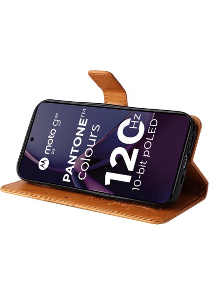 Motorola Moto G84 5g Flip Kickstand Manyetik Kapak Darbeye Pu (Yurt Dışından) fırsatları