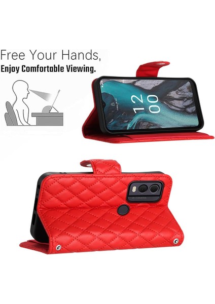 Nokia C22 Kart Tutucu Cüzdan Kapak Için Kılıf Darbeye Şık Koruyucu (Yurt Dışından) fırsatları