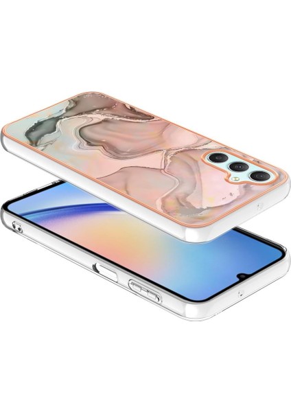 Samsung Galaxy A25 5g Darbeye Silikon Tampon Tpu Mermer ile Uyumlu (Yurt Dışından) fiyatları