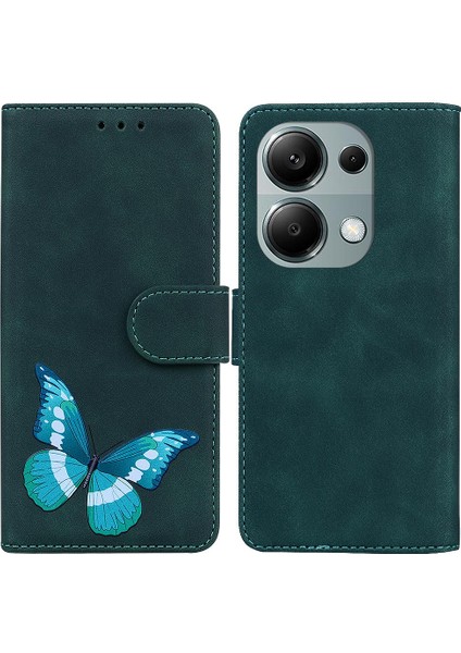 Xiaomi Redmi Not Için Kılıf 13 Pro 4g Cüzdan Kart Yuvaları Renk Baskılı Flip (Yurt Dışından)