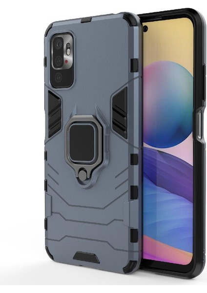 Xiaomi Redmi Not 10 5g Için Kılıf 360 &deg; Dönen Halka Kickstand Askeri Damla (Yurt Dışından) indirimleri