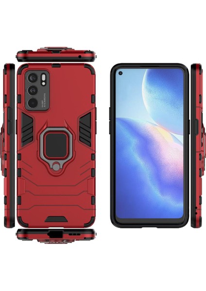 Oppo Oppo 6 5g Darbeye Kapak Için Kılıf Askeri Damla Koruma Halkası (Yurt Dışından)