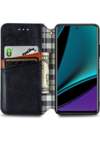 Infinix Not 11 Pro Zarif Iş Flip Kapak Kılıf Için Kılıf (Yurt Dışından)