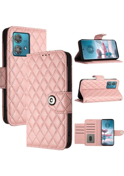 Motorola Kenar 40 Neo Kart Tutucu Cüzdan Kapak Bilek Şeridi Şık (Yurt Dışından) indirimleri