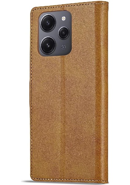 Xiaomi Redmi Için 12 4g Kart Yuvaları Cüzdan Buzağı Doku Yatay (Yurt Dışından) indirimleri