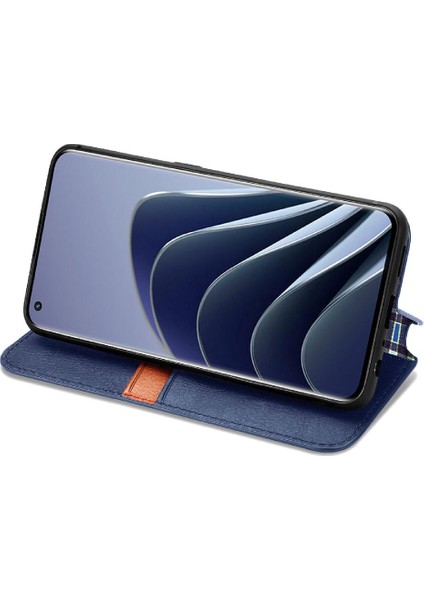 Oneplus 10 Pro Için Kılıf Moda Tasarım Deri Kılıf Cüzdan Fonksiyonu Çevirin (Yurt Dışından) indirimleri