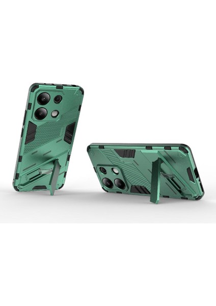 Xiaomi Redmi Için Not 13 4g Koruyucu Kapak Kickstand Sağlam Askeri (Yurt Dışından)