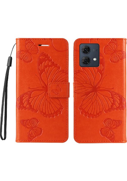 Motorola Moto G84 5g Flip Kickstand Manyetik Kapak Darbeye Pu (Yurt Dışından)