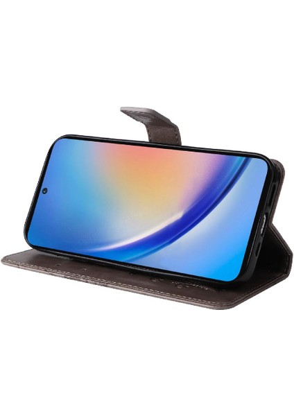 Samsung Galaxy A55 5g Pu Deri Manyetik Kapak Kart Yuvası ile (Yurt Dışından) fırsatları