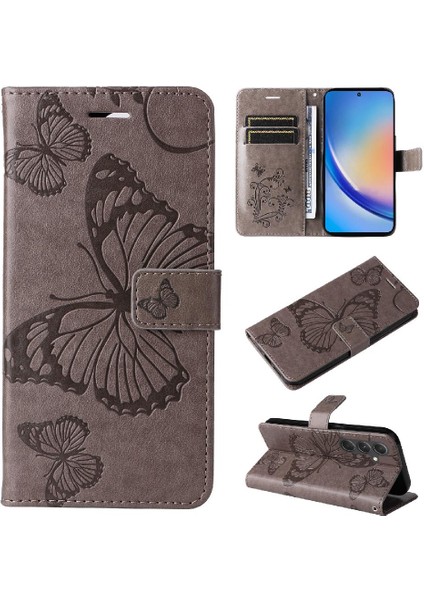 Samsung Galaxy A55 5g Pu Deri Manyetik Kapak Kart Yuvası ile (Yurt Dışından) indirimleri