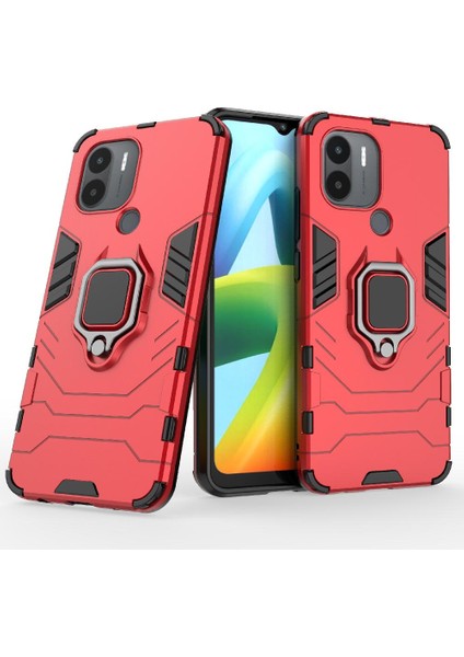 Xiaomi Redmi A1 Artı Kickstand Darbeye Kapak 360 &deg; Dönen Halka (Yurt Dışından) fırsatları