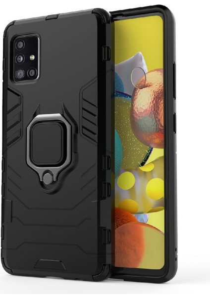 Samsung Galaxy A51 5g Darbeye Kapak Kickstand Askeri Damla (Yurt Dışından)