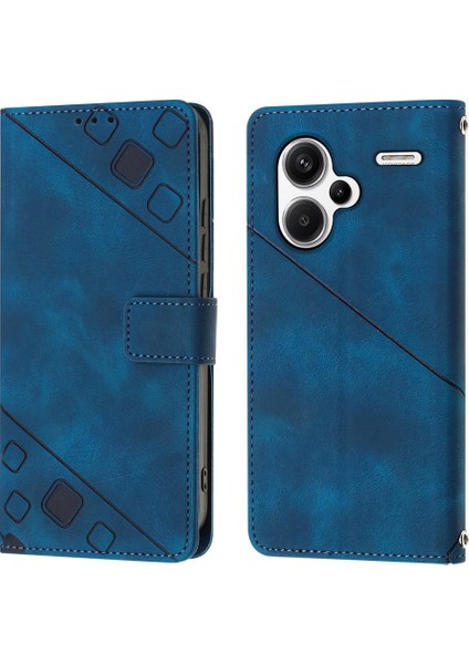 Xiaomi Redmi Için Not 13 Pro Artı 5g Manyetik Deri Kart Tutucu (Yurt Dışından)