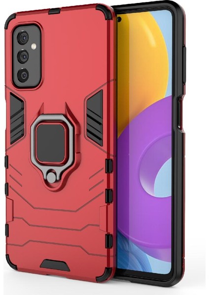 Samsung Galaxy M52 5g Kickstand Darbeye Kapak 360 &deg; Dönen (Yurt Dışından)