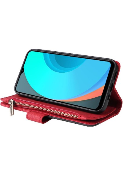 Kart Yuvası Standı Kickstand Koruyucu Fermuar ile Realme C11 Için Kılıf (Yurt Dışından) indirimleri