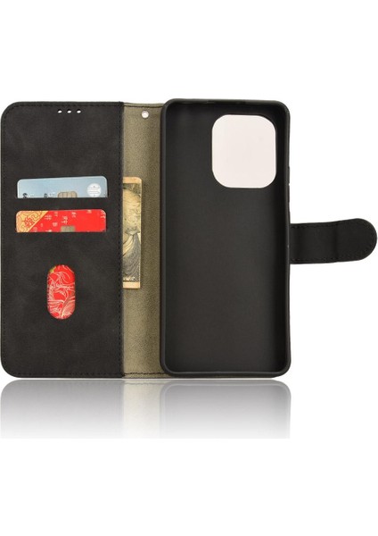 Xiaomi Redmi Için Not 13 4g Kart Tutucu Kickstand Deri Folio (Yurt Dışından)