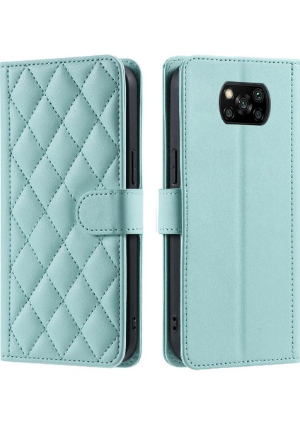 Telefon Kılıfı Için Xiaomi Poco X3/x3 Pro/x3 Nfc El Kayışı Manyetik Kart Flip (Yurt Dışından) indirimleri