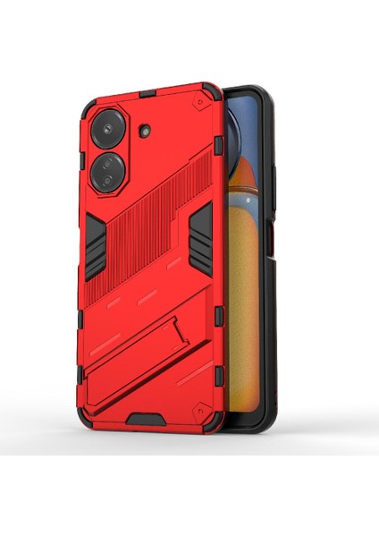 Xiaomi Redmi 13C Kickstand Sağlam Askeri Koruyucu Kapak Için Kılıf (Yurt Dışından)