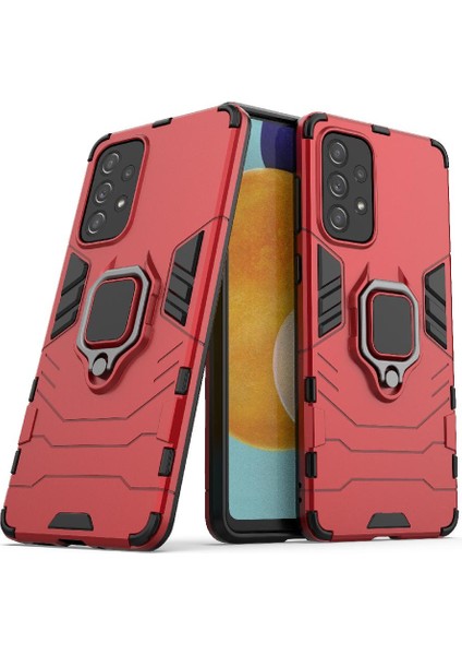 Samsung Galaxy A73 5g Kickstand Darbeye Kapak 360 &deg; Dönen (Yurt Dışından)