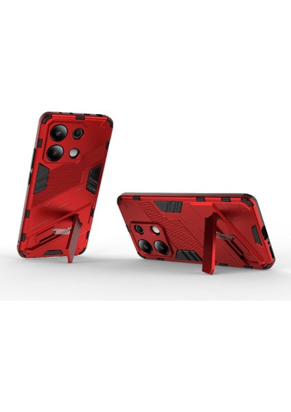 Xiaomi Redmi Için Not 13 4g Koruyucu Kapak Kickstand Sağlam Askeri (Yurt Dışından)