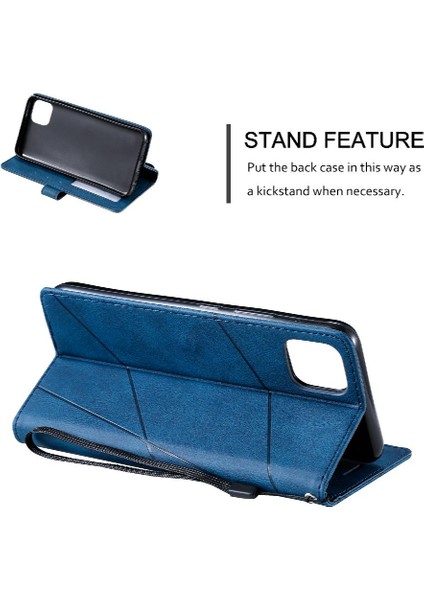 Realme C11 Kart Tutucu Için Kickstand Manyetik Cüzdan Flip Folio Pu (Yurt Dışından) indirimleri