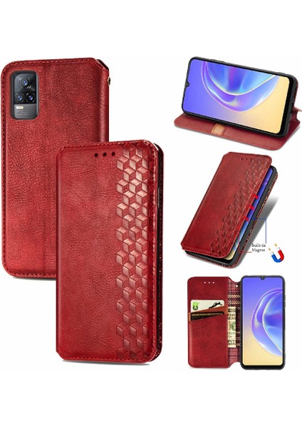 Vıvo V21E 4g Için Kılıf Kapak Çevirin Kılıf Zarif Iş Moda (Yurt Dışından)