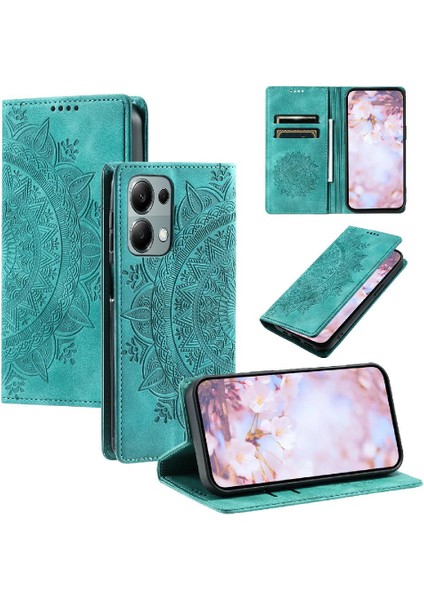 Xiaomi Redmi Not 13 Için Kılıf 4g Pu Deri Darbeye Kapak Kapak Tam (Yurt Dışından)