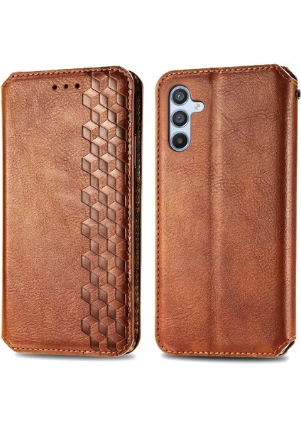 Samsung Galaxy A34 5g Için Kılıf Kapak Çevirin Cüzdan Fonksiyonu Zarif Kılıf (Yurt Dışından)