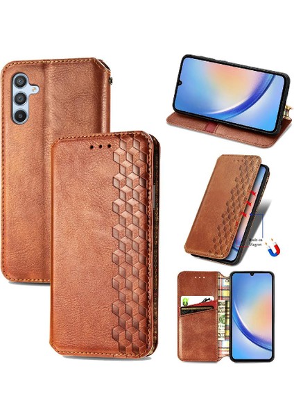 Samsung Galaxy A34 5g Için Kılıf Kapak Çevirin Cüzdan Fonksiyonu Zarif Kılıf (Yurt Dışından) fırsatları