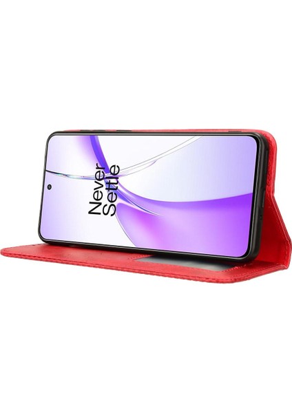 Colorful Shop Oneplus Nord Ce4 5g Pu Deri Manyetik Kapatma Cüzdan Için Kılıf (Yurt Dışından)